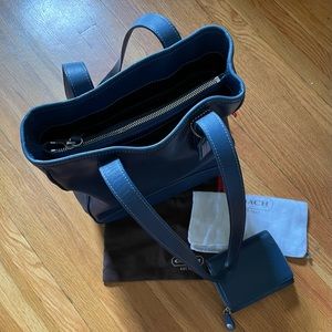 ***Sale***Coach Slate Blue Bag No L29-7776 With Matching Wallet Org $128